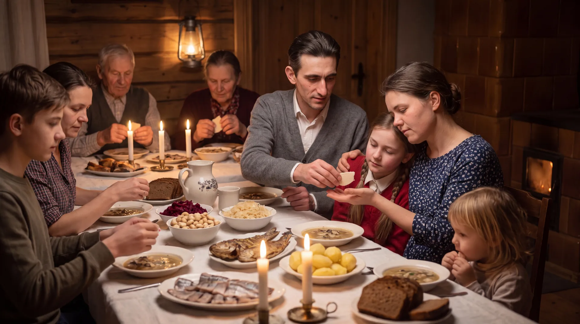 A family dinner memory