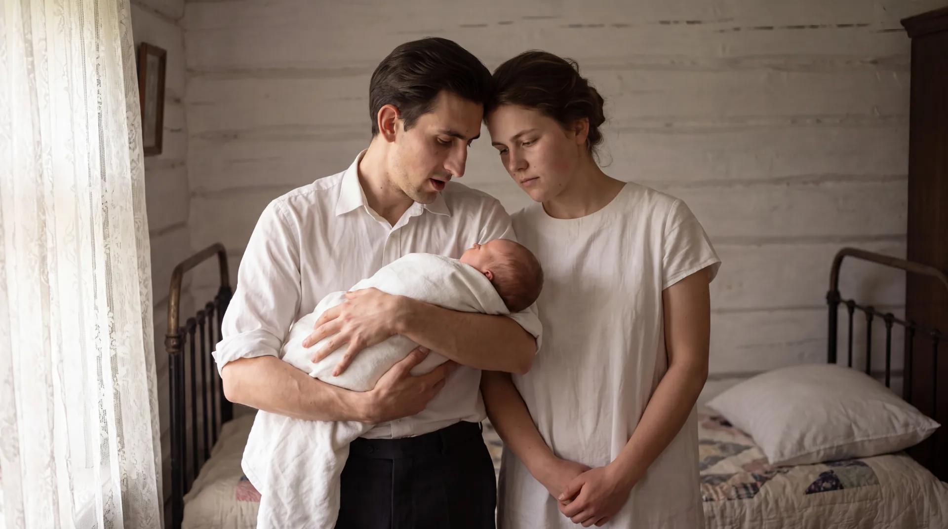 A newborn family memory